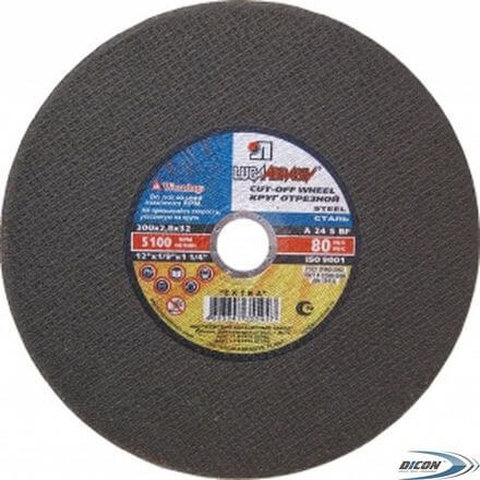 Диск отрезной по стали 350 х 3,5 х 32мм Luga Abrasiv A 24 S BF