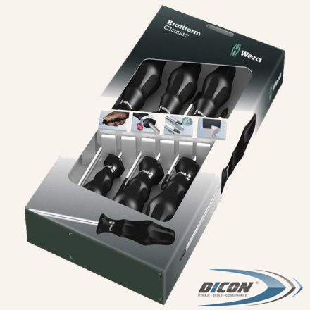 Набор отверток Kraftform Classic SL Wera 1734/6