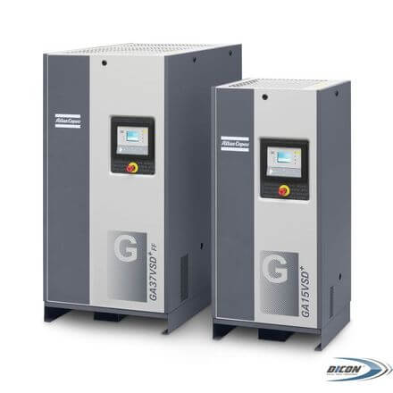 Компрессоры винтовые Atlas Copco GA 7-37 VSD+