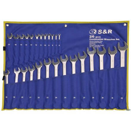 Набор комбинированных ключей S&R 670062226 Набор комбинированных ключей S&R 670062226