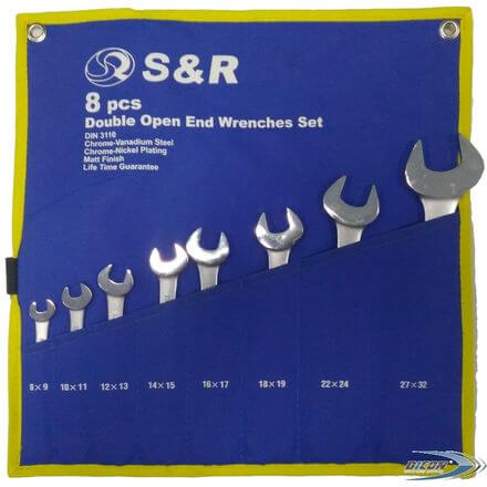 Набор ключей рожковых 8-32мм 8шт. S&R 370052081 Набор ключей рожковых 8-32мм 8шт. S&R 370052081