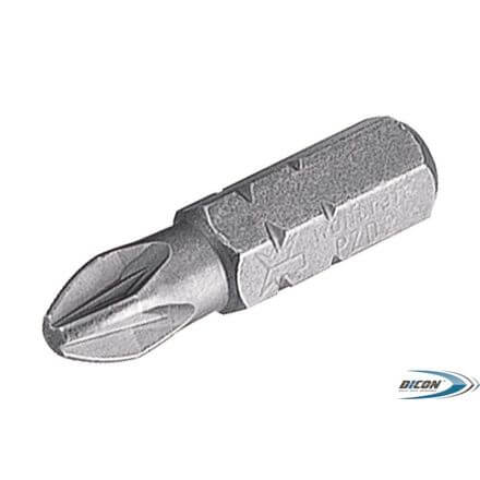 Cutie cu biți solid pozidriv PZ1 25 buc. Wolfcraft 1348000