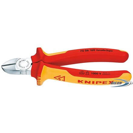 Clești cu tăiș lateral Knipex 7006160 1000V