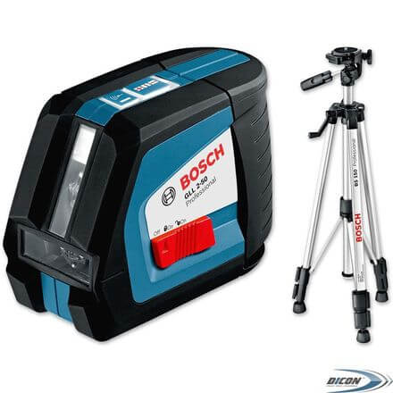 Лазерный уровень Bosch GLL 2-50 + Штатив Bosch BS 150