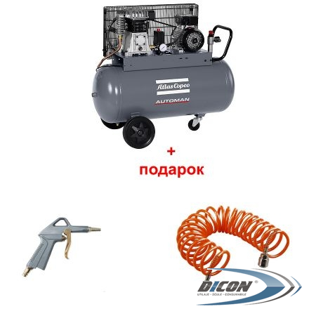 КОМПРЕССОР ATLAS COPCO AC55E90T 400/3/50