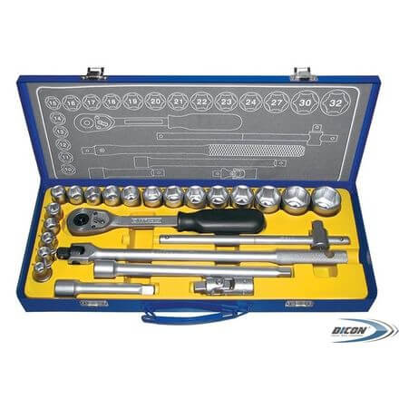 Набор инструмента с динамическим профилем 24 предметов 1/2" S&R 460324024