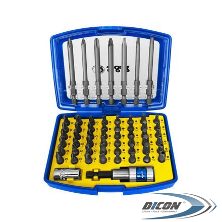 Set de biți 57 buc. cu adaptor pentru biți S&R