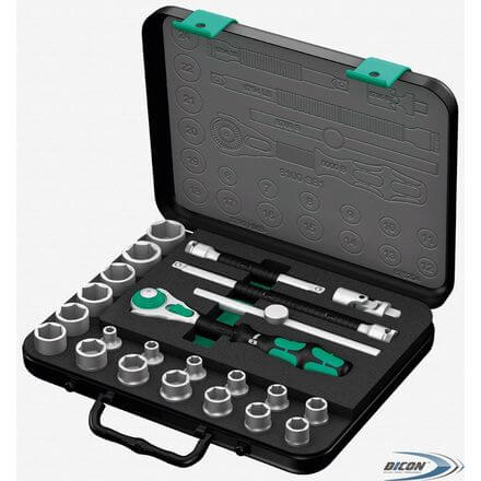 Набор трещоток Zyklop Speed, 3/8" Wera 8100 SB 1