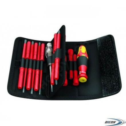 Набор отверток Kraftform Kompakt VDE Wera 60i/62i/65i/18