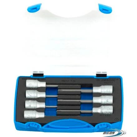 Набор головок торцевых со вставками TORX удлинёнными 1/2" в пластиковом кейсе - 192/17 UNIOR 619417