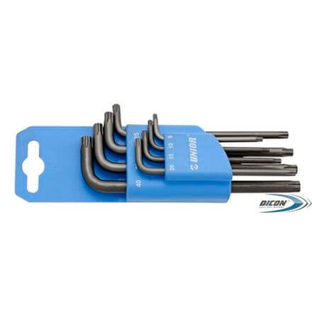 Набор члючей TORX TXP 9-40/8pcs UNIOR 220/7TXPPH