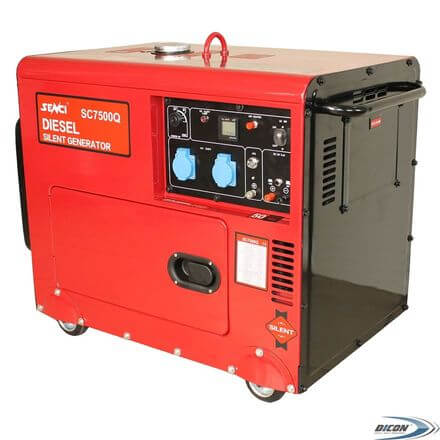 Генератор электрического тока дизельный SENCI SC7500Q
