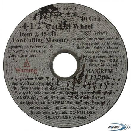 Диск отрезной по металлу 115 х 1,2 х 22