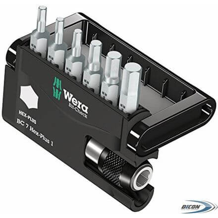 Набор бит Wera 8040-6/Z HEX-Plus