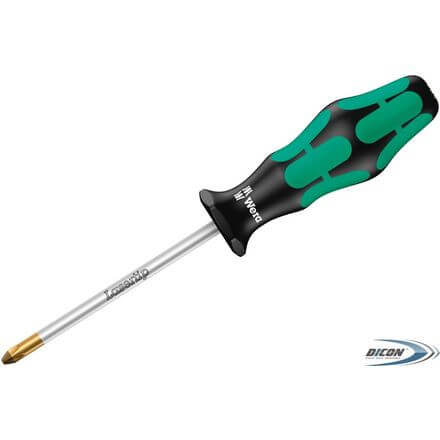 Șurubeliniță Kraftform Plus Lasertip PZ2х100mm Wera 05009315001