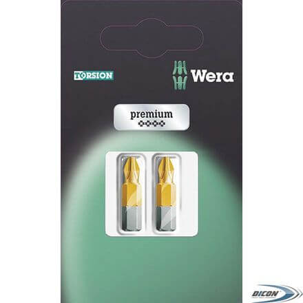 Biți Wera 851/1 TiN SB PH 1x25mm