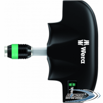 Mâner transversal cu adaptor pentru biți Rapidaptor Wera 489 R