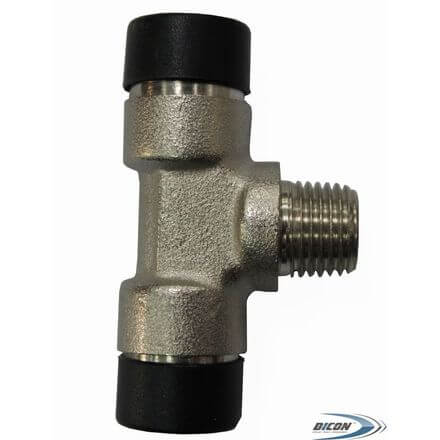 Фитинг T MASCHIO CENTR 1/4 x 10 Walcom 17207