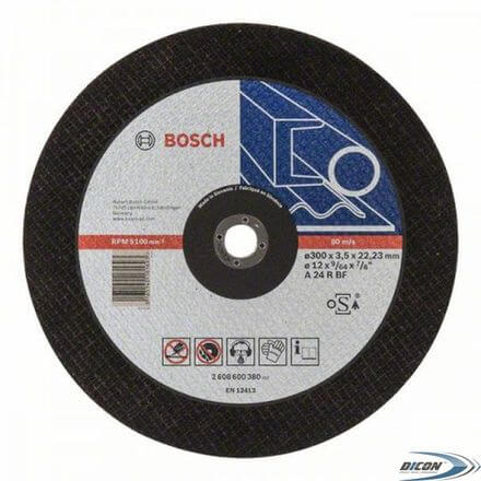 Диск отрезной по металлу 300*3.5 BOSCH A 24 R BF