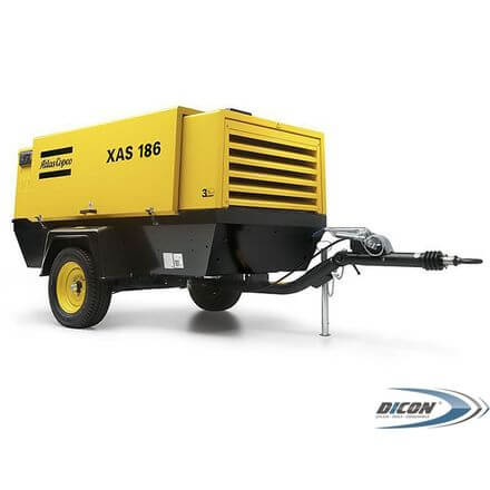 Compresor mobil Atlas Copco XAS 186 Dd