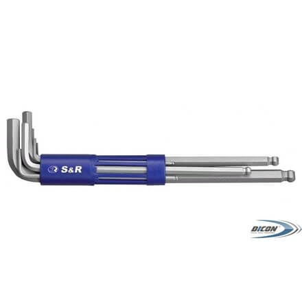 Набор ключей шестигранных 8 шт. S&R 365614008