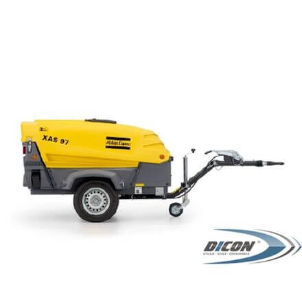 Мобильный компрессор Atlas Copco XAS97