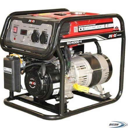Генератор однофазный бензиновый SENCI SC4000