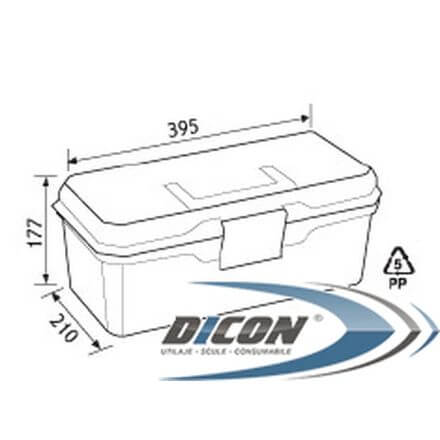 Ящик для инструмента PORT-BAG SM.01 16" Strongo Metal