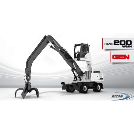 Экскаватор для погрузочно-разгрузочных работ Hidromek HMK 200 W MH