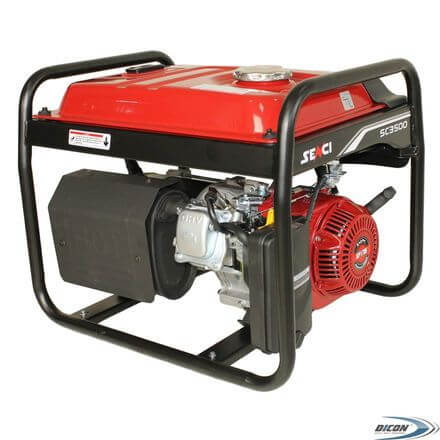 Генератор однофазный бензиновый SENCI SC3500 Lite