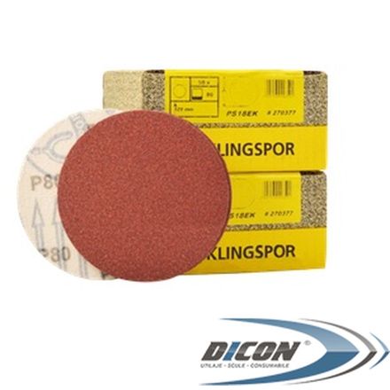 Круг шлифовальный на липучке PS 18 EK 125мм/100 Klingspor 270432