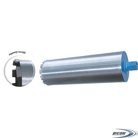 Коронка алмазная KERN UNC 1 1/4″ диаметр 52 – 400мм