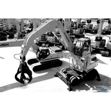 Экскаватор для погрузочно-разгрузочных работ Hidromek HMK 200 W MH