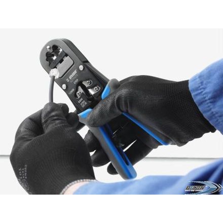 Модульные плоскогубцы электрика (клеммник) обжимные UNIOR 427/4DG