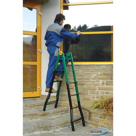 Лестница строительная многофункциональная (0,88-1.40/1,72-2.81m) Elkop В 33