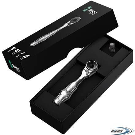 Трещотка с насадкой 1/4" Wera Zyklop Mini 05073230001