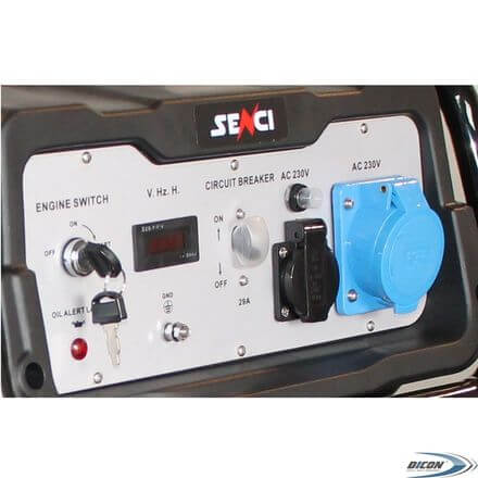 Генератор однофазный бензиновый SENCI SC8000E