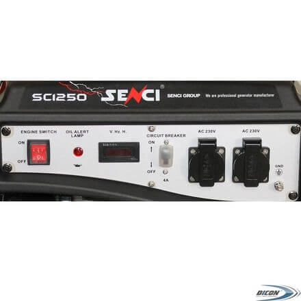 Генератор однофазный бензиновый SENCI SC1250