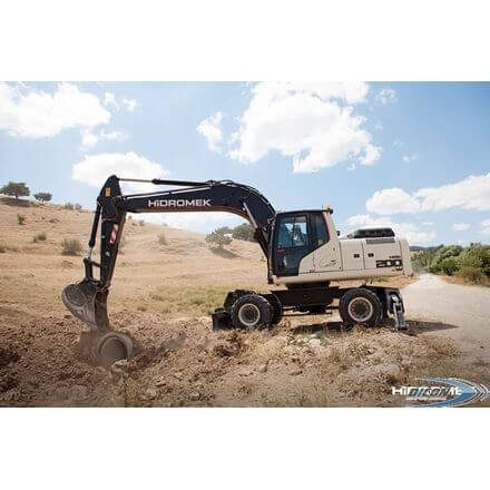 Колесный экскаватор Hidromek HMK 200 W