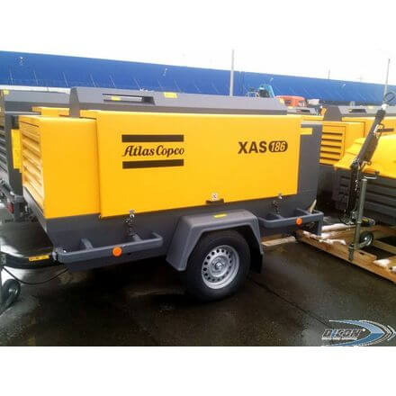 Компрессор мобильный Atlas Copco XAS 186 Dd